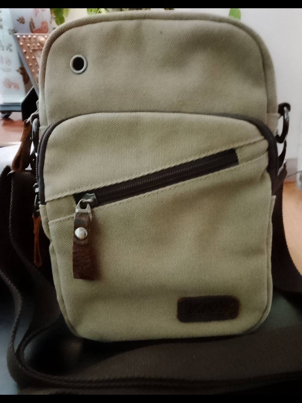 Acacia  Canvas Crossbody Bag